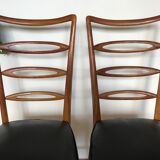 Pair of wooden chairs