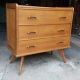 Chest of drawers feet compass 1950.