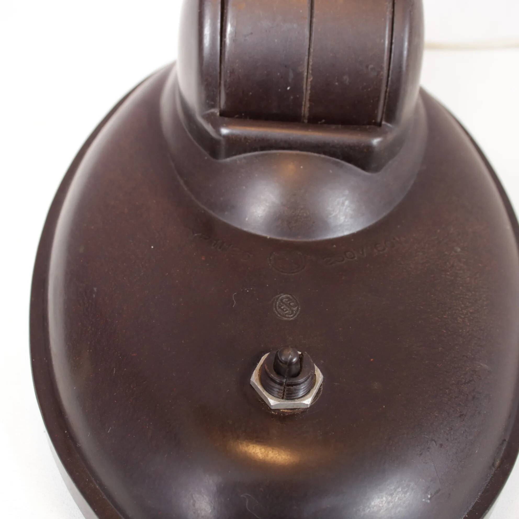 1930s Bakelite desk lamp by Eric Kirkman Cole for ESC, Czech Republic