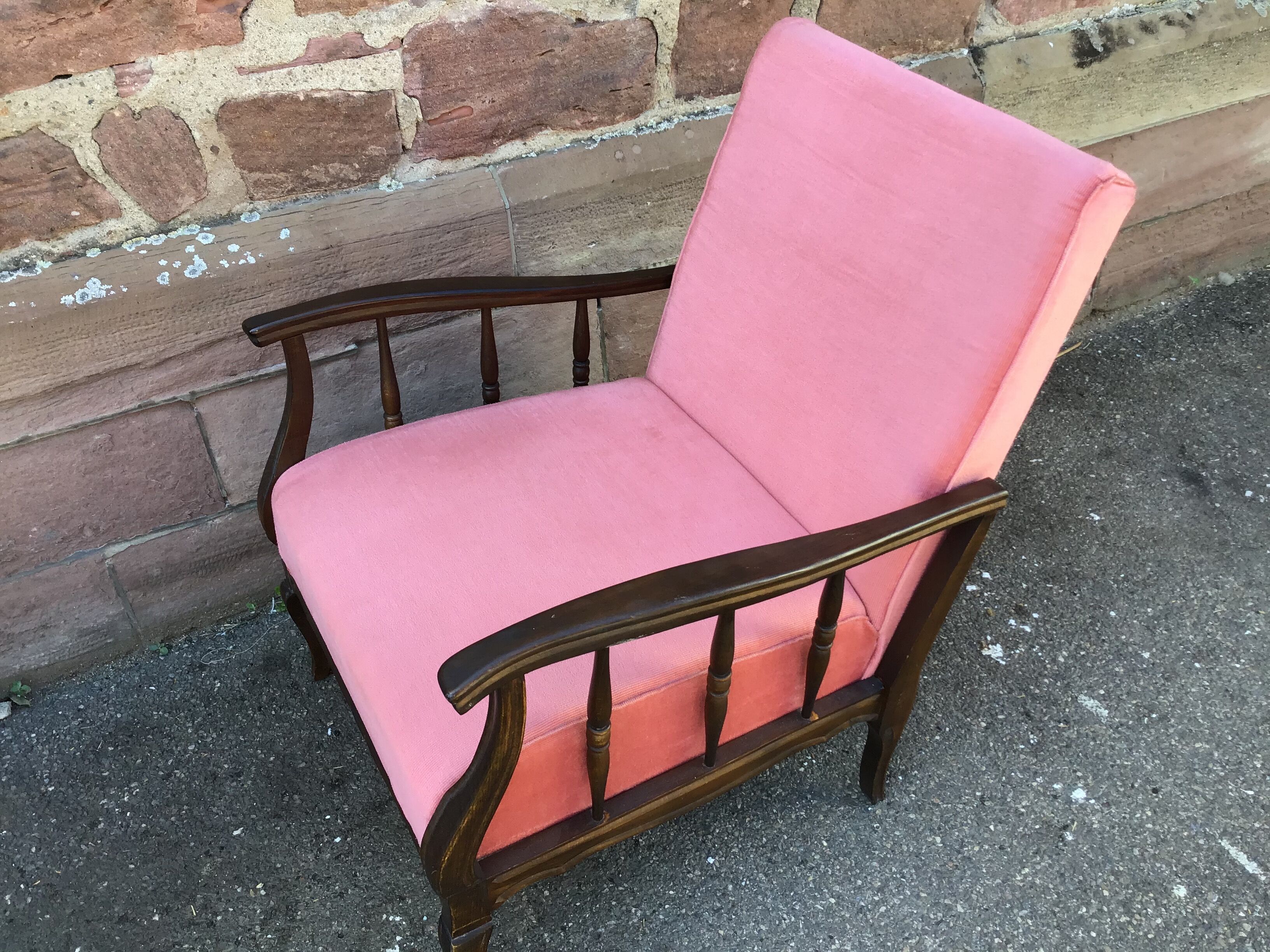 Vintage mid-century armchair
