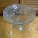 Salad bowl + 6 Ice Fruit Cups Mousse PAVEL PANEK Moulded Glass Vintage