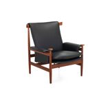 Bwana Lounge Chair and ottoman by Finn Juhl for France & Son, Denmark, 1960s