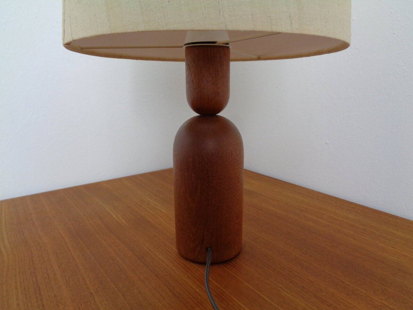 Teak Table Lamp from Domus, 1960s