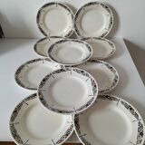Longchamp Paimpol model plates