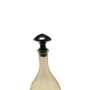Art Deco decanter, pink glass, Poland, 1930s.