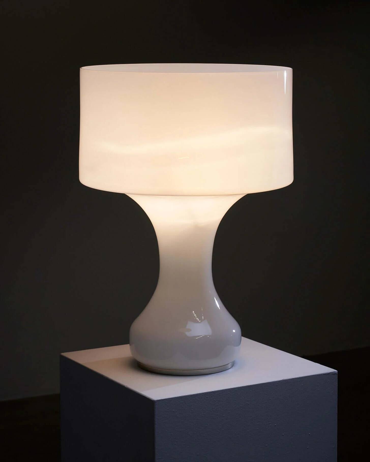 "Sebenica" Huge table lamp by Vistosi Italy