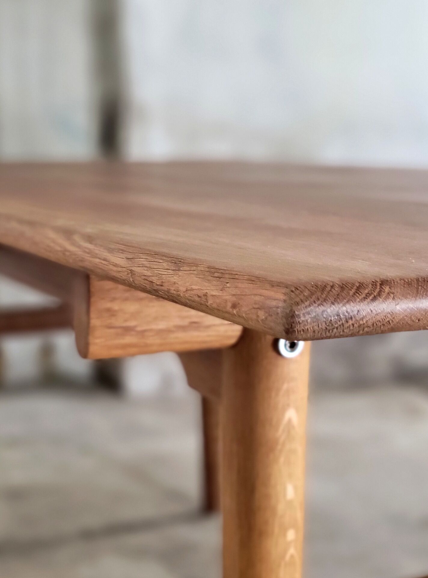 Hans J. Wegner AT327 dining table for Andreas Tuck, Denmark 1965