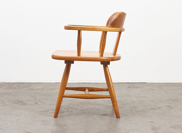 Lot de 6 chaises scandinaves en pin des années 1960 / 70