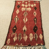 Vintage azilal, berber rug, 143 x 310
