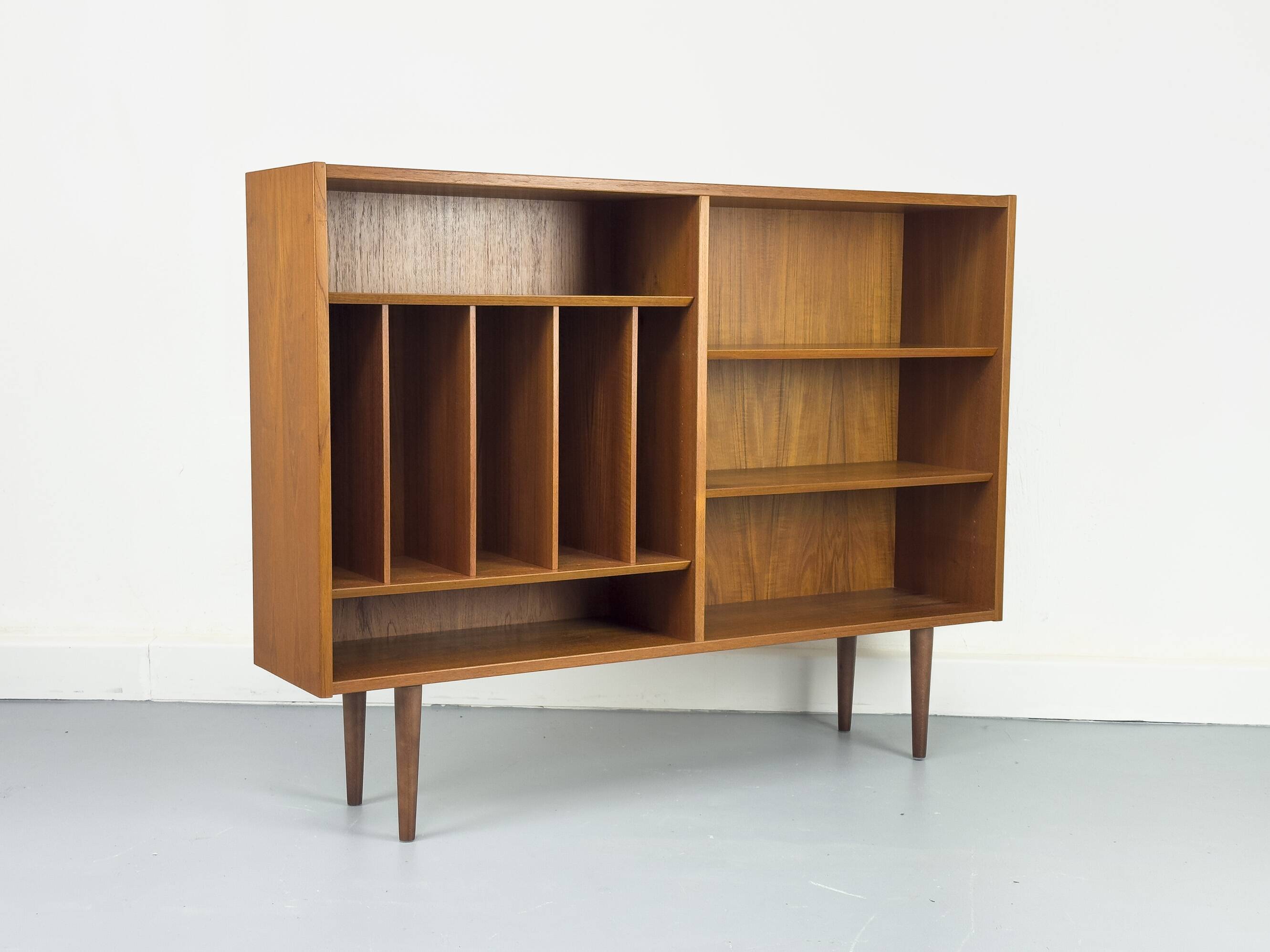 Vintage Danish Teak Bookshelf by Carlo Jensen for Hundevad & Co., 1960s