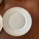 Lot of old white crockery