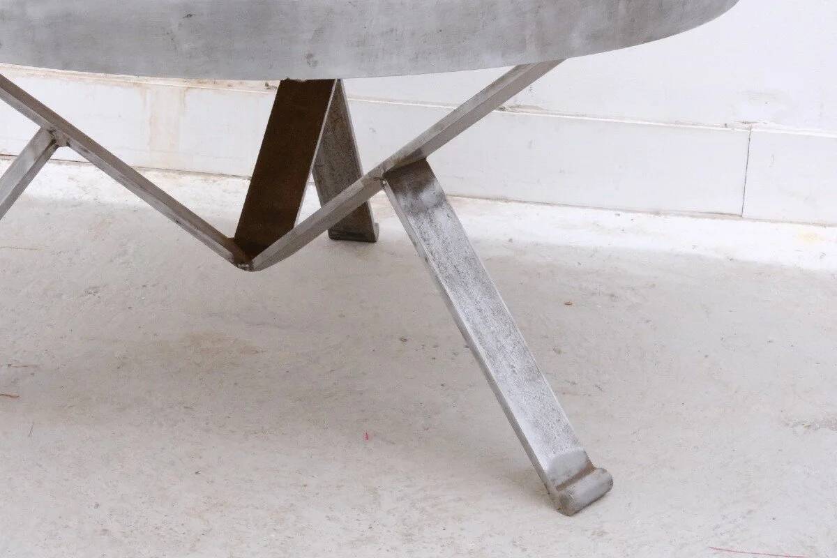 Ceramic coffee table from the Monsan Picard workshop, 1970