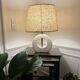 Mid-Century Modern Travertine Table Lamp by CE.VA. Studio, Italy, 1970s