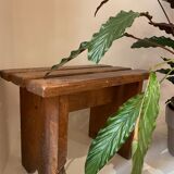 Brutalist pair of bedside tables