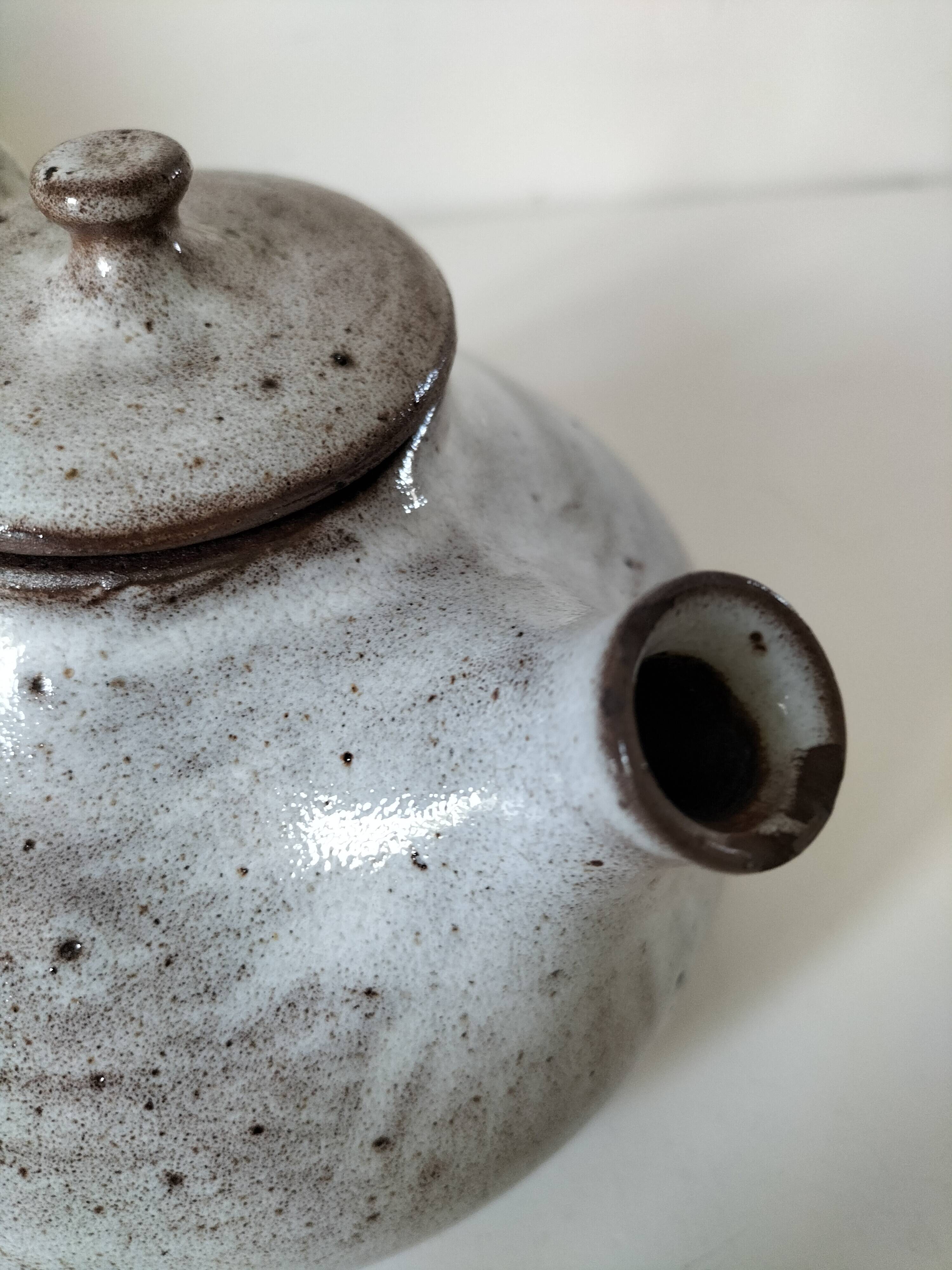 Stoneware teapot from Ratilly – Jeanne and Norbert Pierlot – 1960s/70s