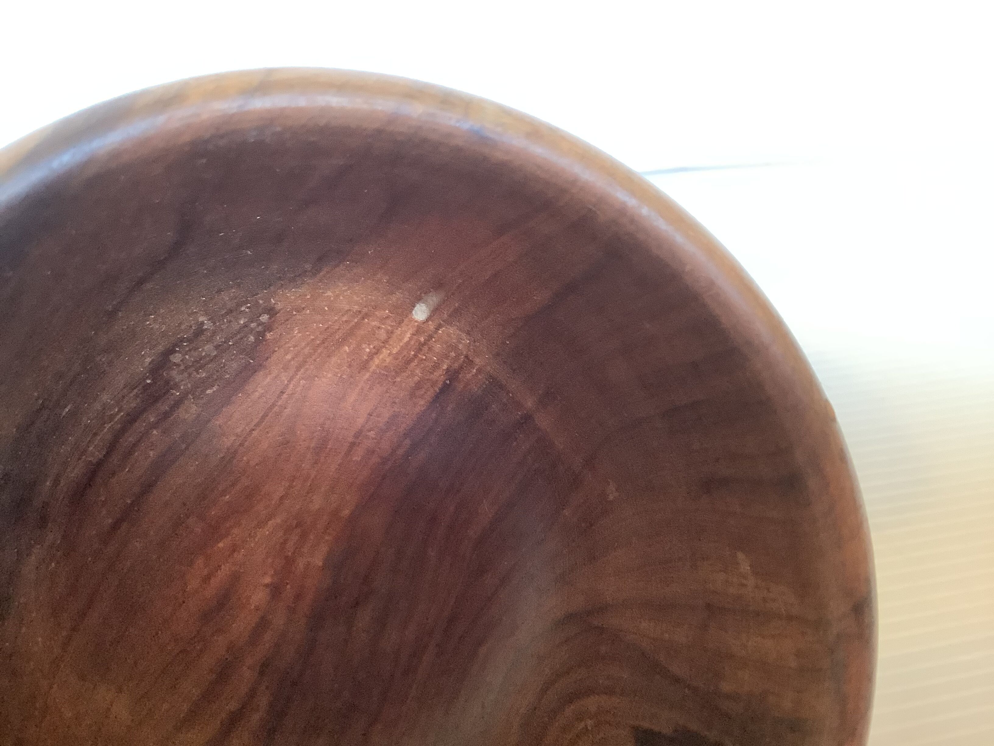 Mortar and wooden pestle