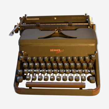 Machine à écrire Hermes 2000 1950's