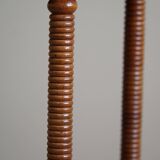 Danish side table / Pedestal with finely carved legs, early 20th century