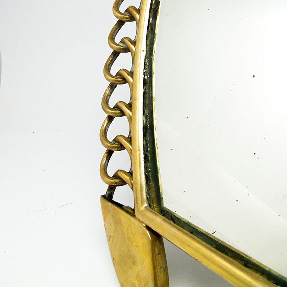 Miroir de maquillage, Belgique, années 1930