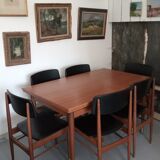 Teak table in the early 80s