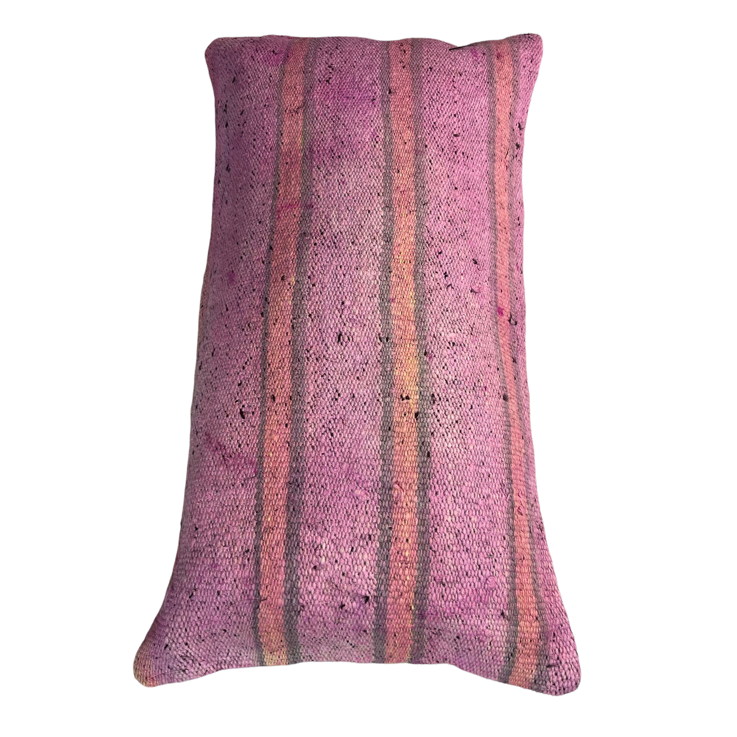 Vintage turkish kilim cushion cover , 30 x 60 cm