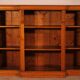 bibliothèque ouverte en chêne claire-19° siècle