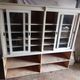 Old showcase of trade has doors sliding 1900s
