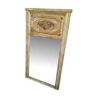 Antique trumeau mirror in Louis XVI style