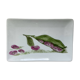 Small botanical porcelain tray hand-painted – bean design