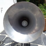 Mahogany art deco floor lamp