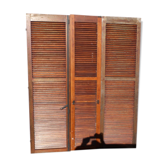 Lot de 3 volets persiennes