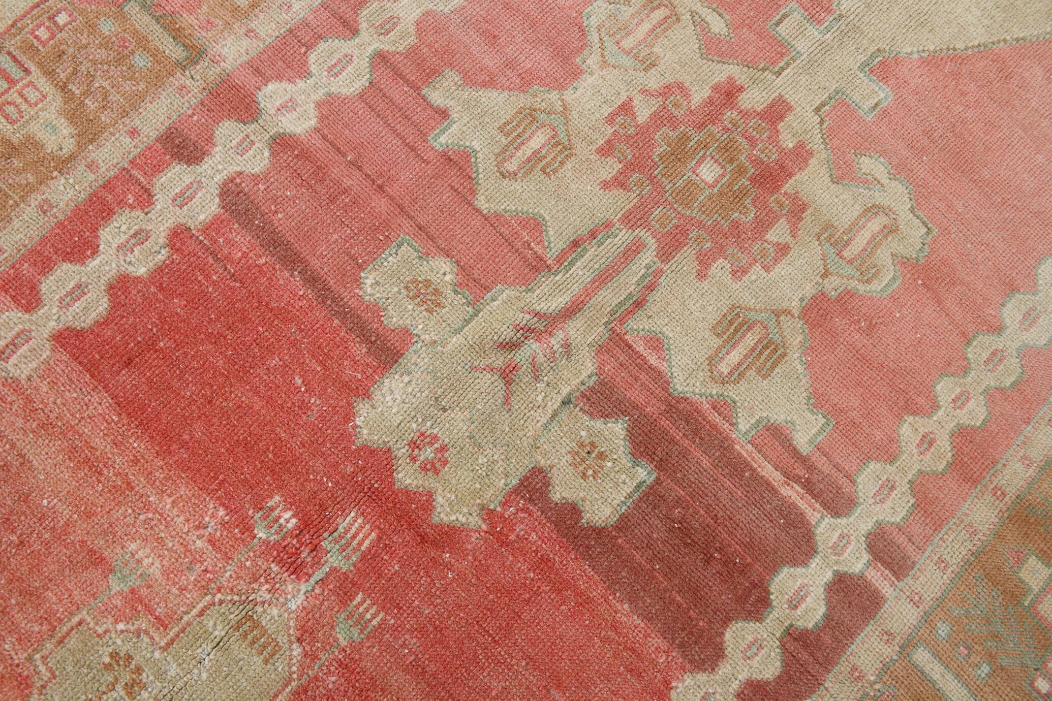 4x7 Rug For Living Room Handmade Turkish Rug, 125x230Cm SK 20701