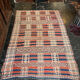 19th-century antique carpet