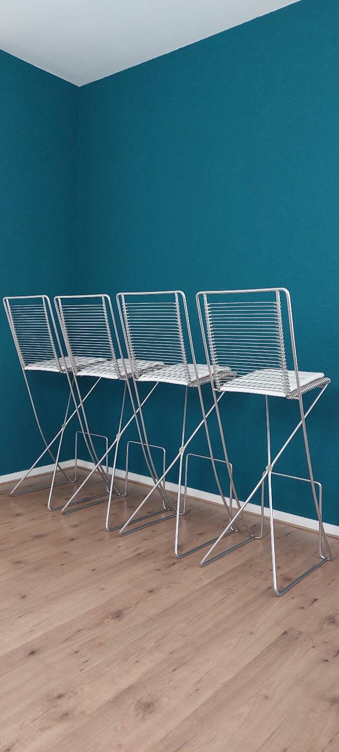 Tabourets de bar Kreuzschwinger par Till Behrens, années 1990