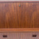 Danish teak secretary - desk by Tibergaard