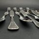 Christofle, Malmaison model, set of 8 fish cutlery.