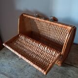 Vintage wicker basket