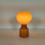 Vintage glass table lamp by Jean Paul Emonds-Alt for Philips 1960s