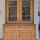 Sideboard curiosity cabinet made of solid antique wood