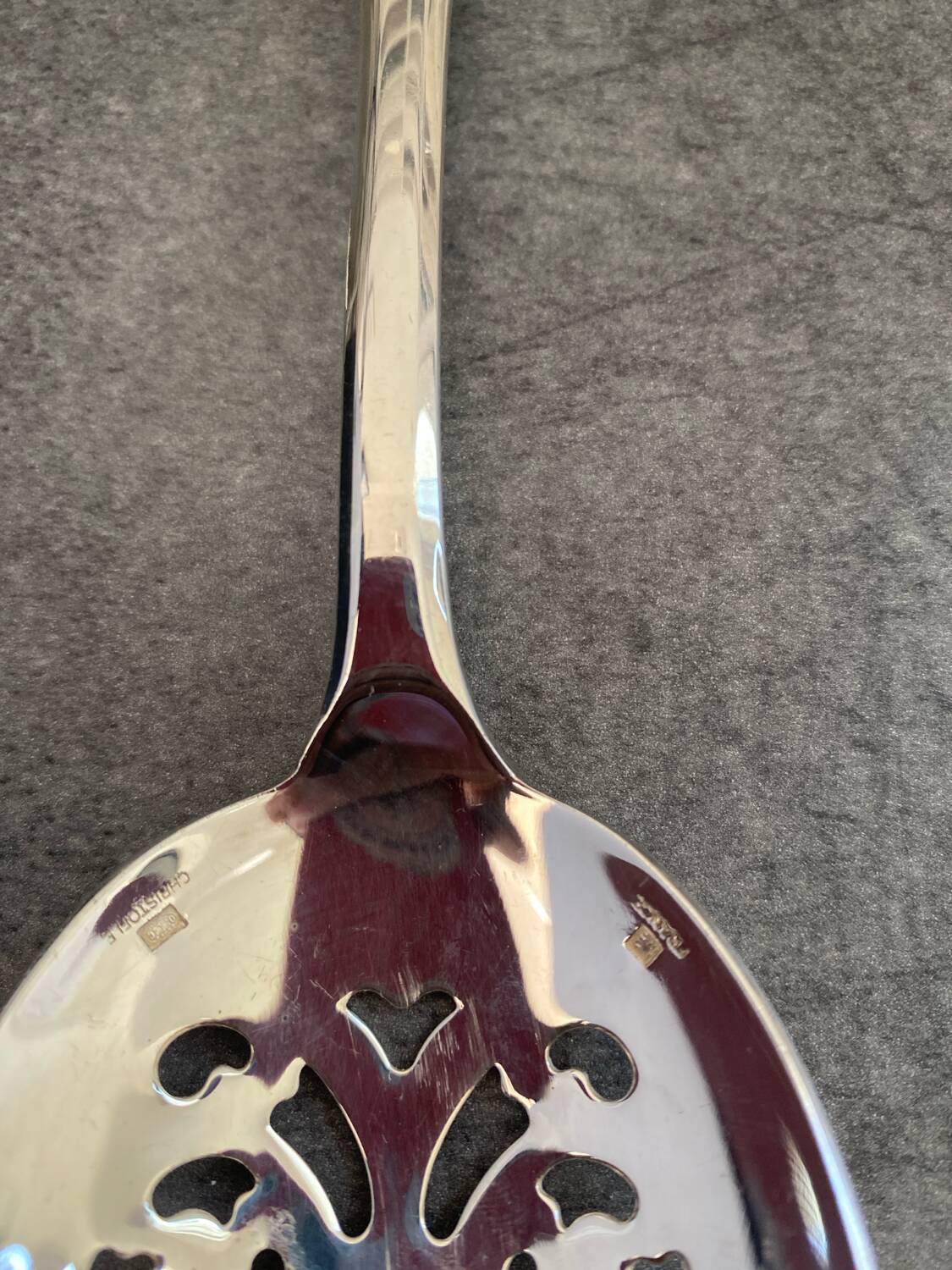 Cristofle Cluny ice cream spoon