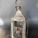 Lantern candle holder with glasses