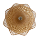 Wall lamp in natural fiber