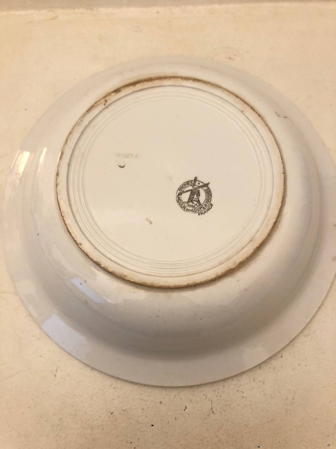 Pantin salad bowl, Moulin des Loups