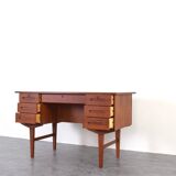 Mid-Century Danish Teak Executive Desk, 1960s.