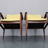 1960s Pair of Arne Vodder 431 Armchairs by Sibast Mobler, Denmark