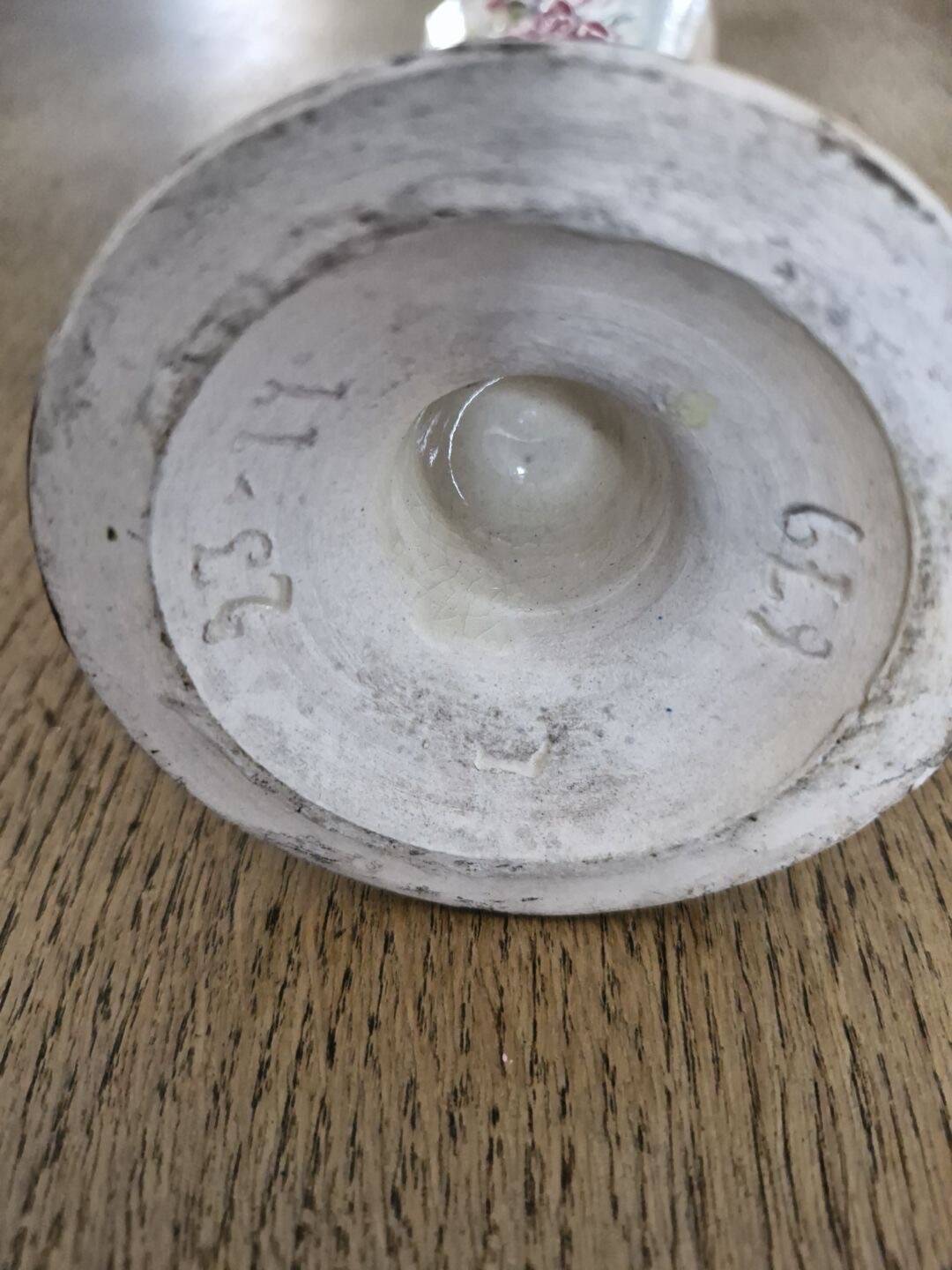 Pair of slip soliflores – Art Nouveau, late 19th century