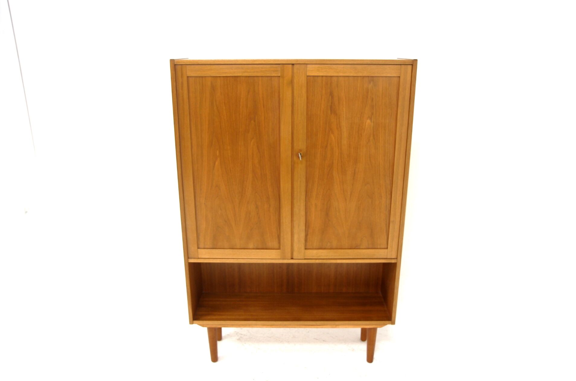 Scandinavian walnut cabinet Sweden 1960