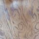 Mado buffet, asymmetrical doors, metal, floral top, vintage