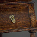 Oak cocktail cabinet early 1900