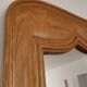 Large oak mirror 1950